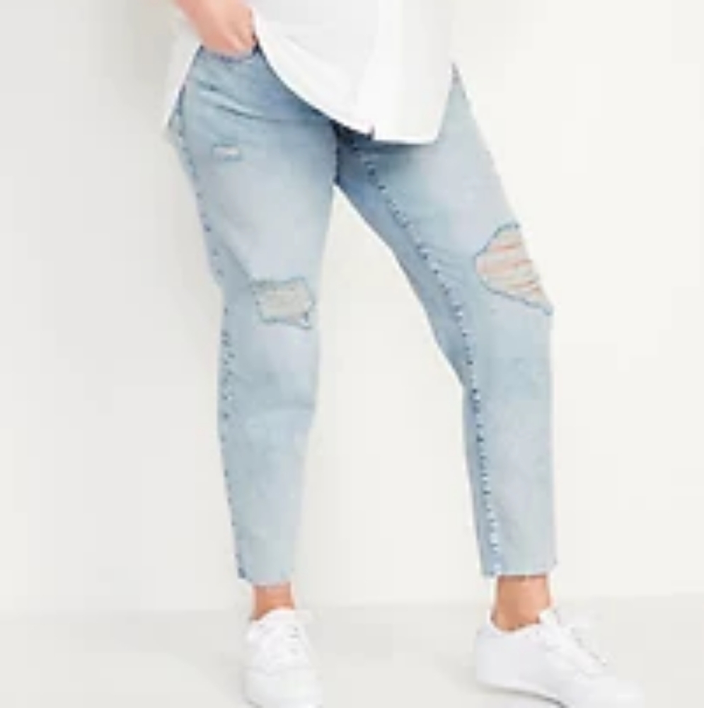 Old navy og straight full panel maternity jeans
